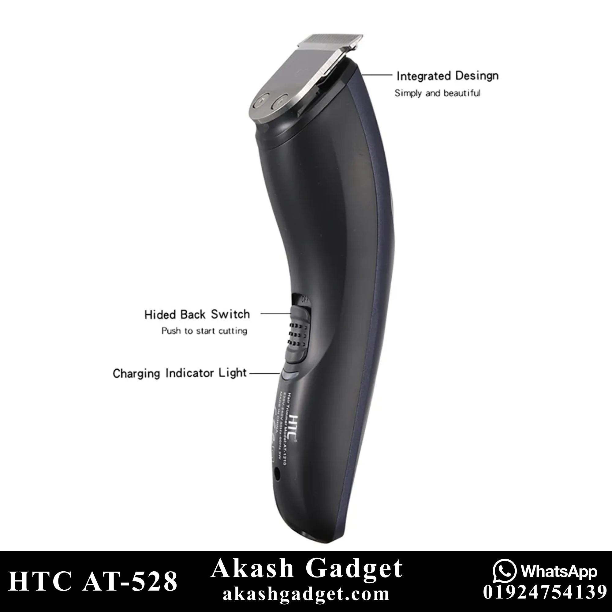 HTC AT-528 Professional Hair Clipper and Beard Trimmer For Men_img_5