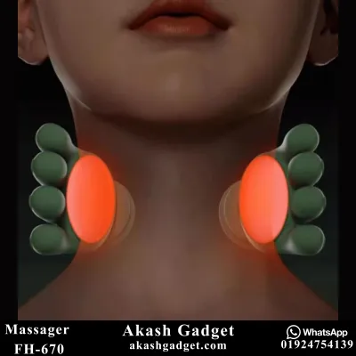 FH-670 Rechargeable Neck and Shoulder Massager with Heat Therapy_img_10
