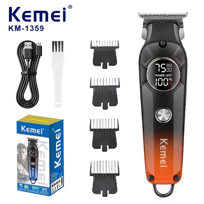 Kemei KM-1359 Professional Hair & Beard Trimmer_img_2