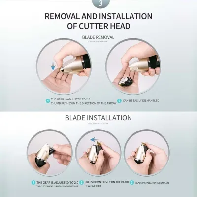 Suoke Pet Grooming Hair Clipper and Cordless Trimmer Kit_img_5