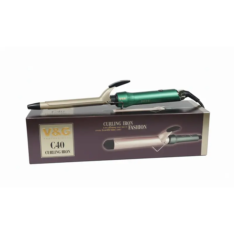 V & G C40 Professional Fast Heat-up 230°C (16mm, 19mm) Hair Curling Iron