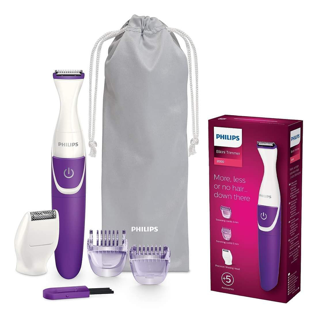 PHILIPS BRT383/15 Bikini Trimmer & Shaver For Women