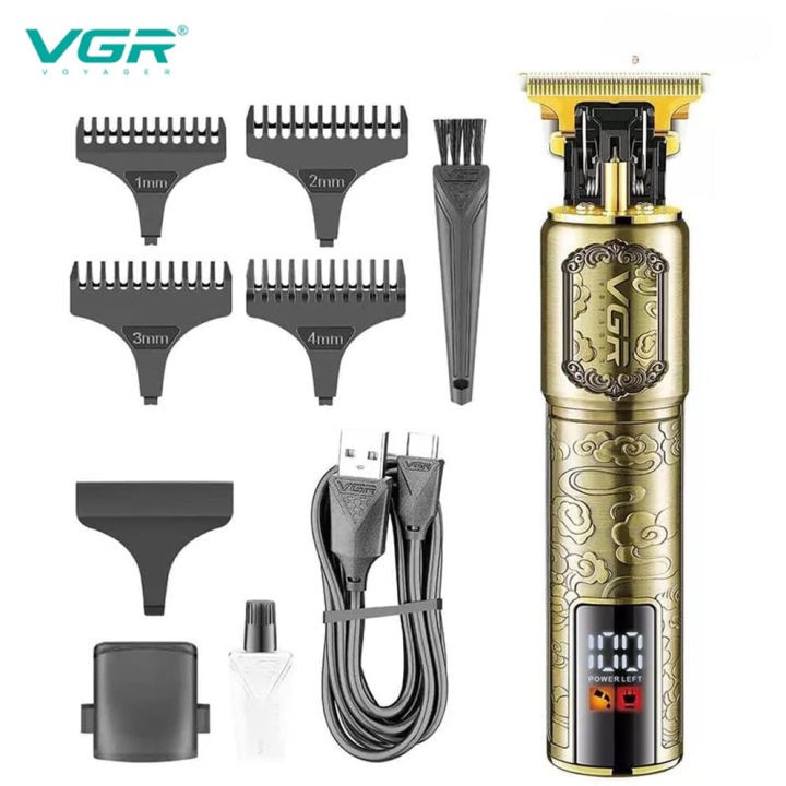 VGR V-073 Professional Hair Trimmer with LED Display_img_6