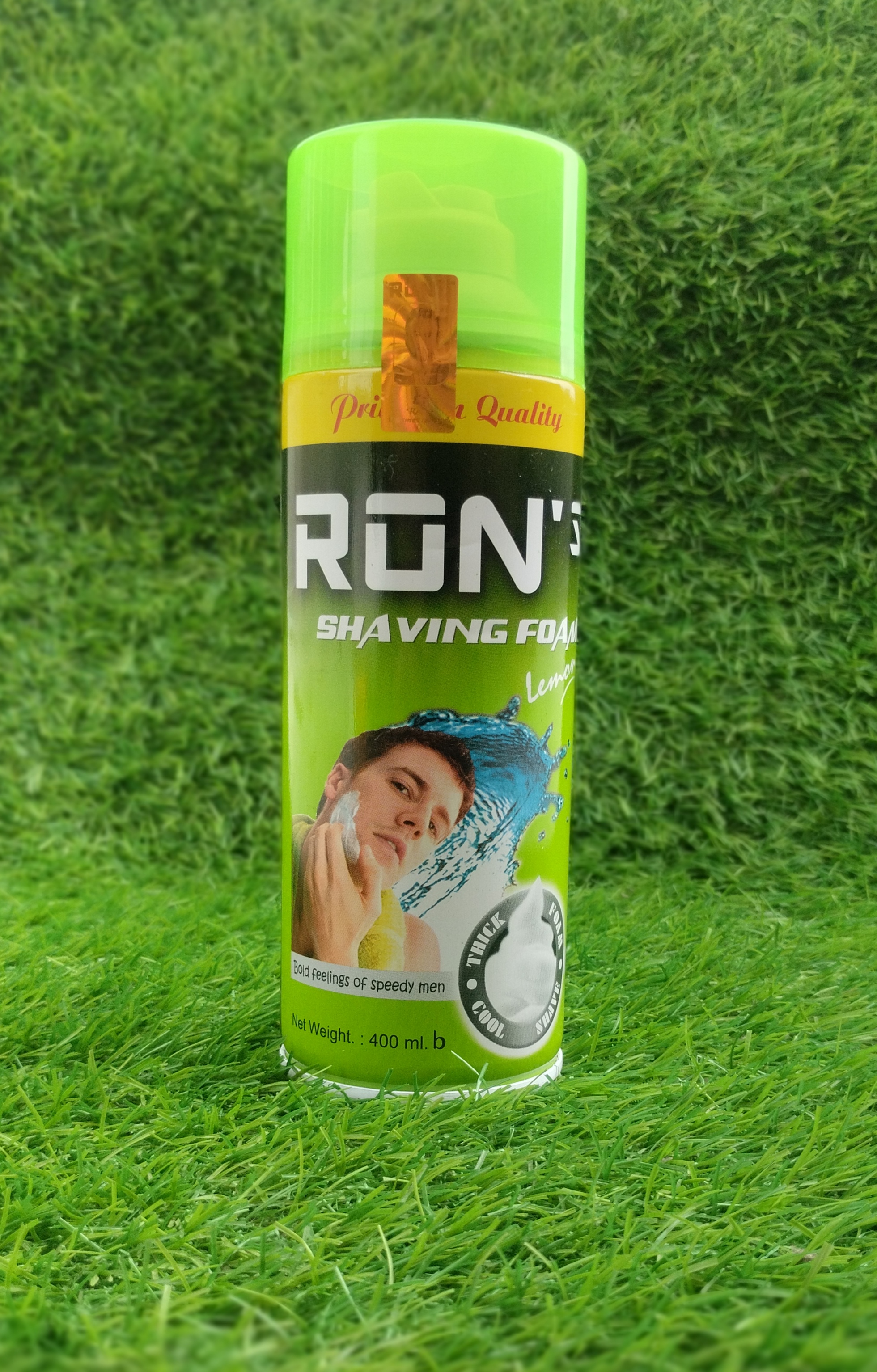 RON'S SHAVING FOAM LEMON 400ml