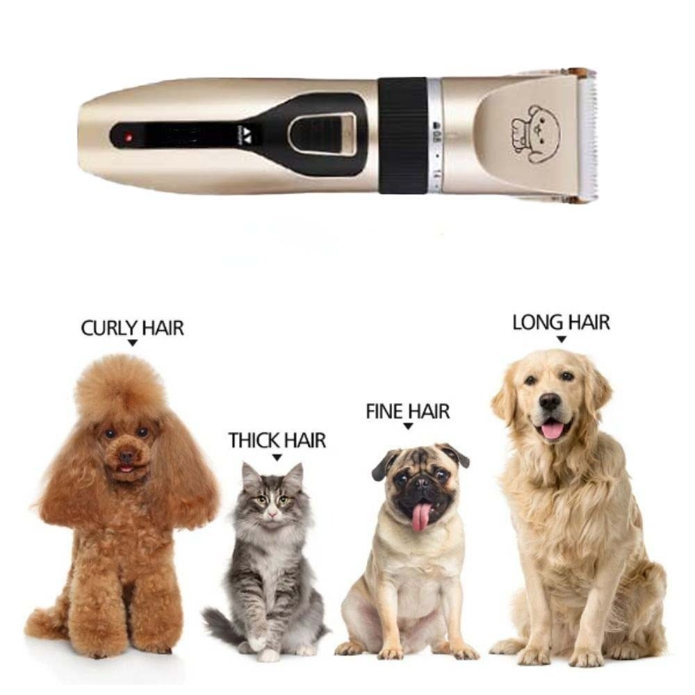 Suoke Pet Grooming Hair Clipper and Cordless Trimmer Kit_img_6