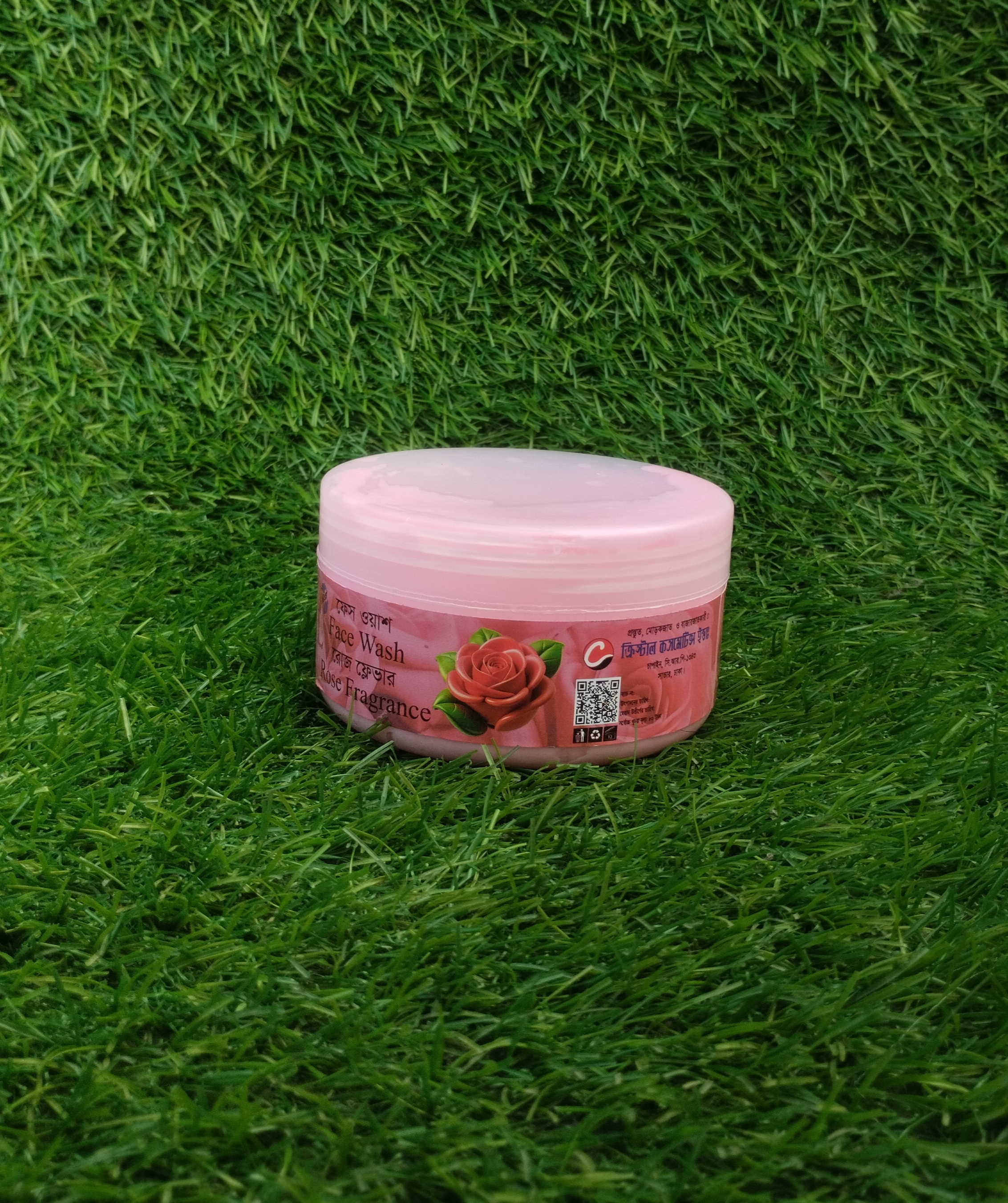 Crystal Face Wash Rose Fragrance