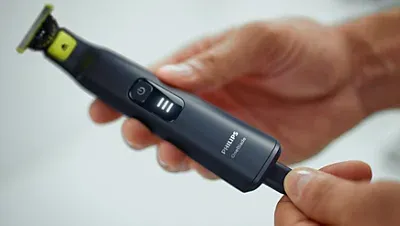 Philips QP6542/15 OneBlade Pro 360 Face And Body Rechargeable Trimmer & Shaver Grooming Kit_img_8