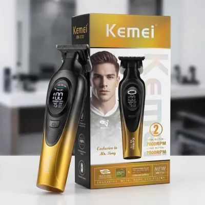 Kemei KM-1730 Rechargeable Beard & Hair Clipper_img_2