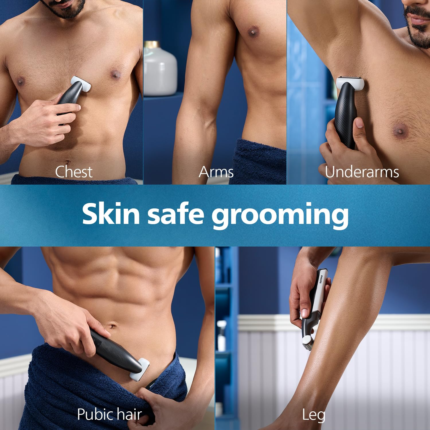 Philips BG3007/01 Showerproof Body Shaving Trimmer Series 3000 For Men_img_7