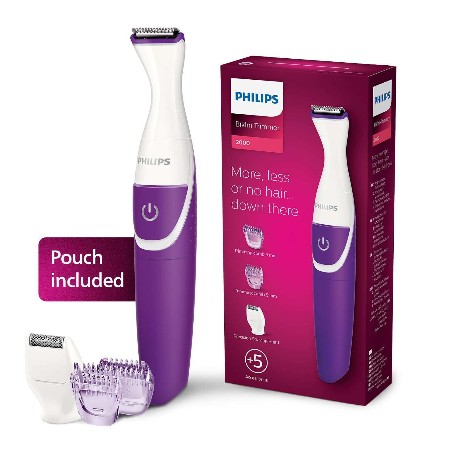 PHILIPS BRT383/15 Bikini Trimmer & Shaver For Women_img_1