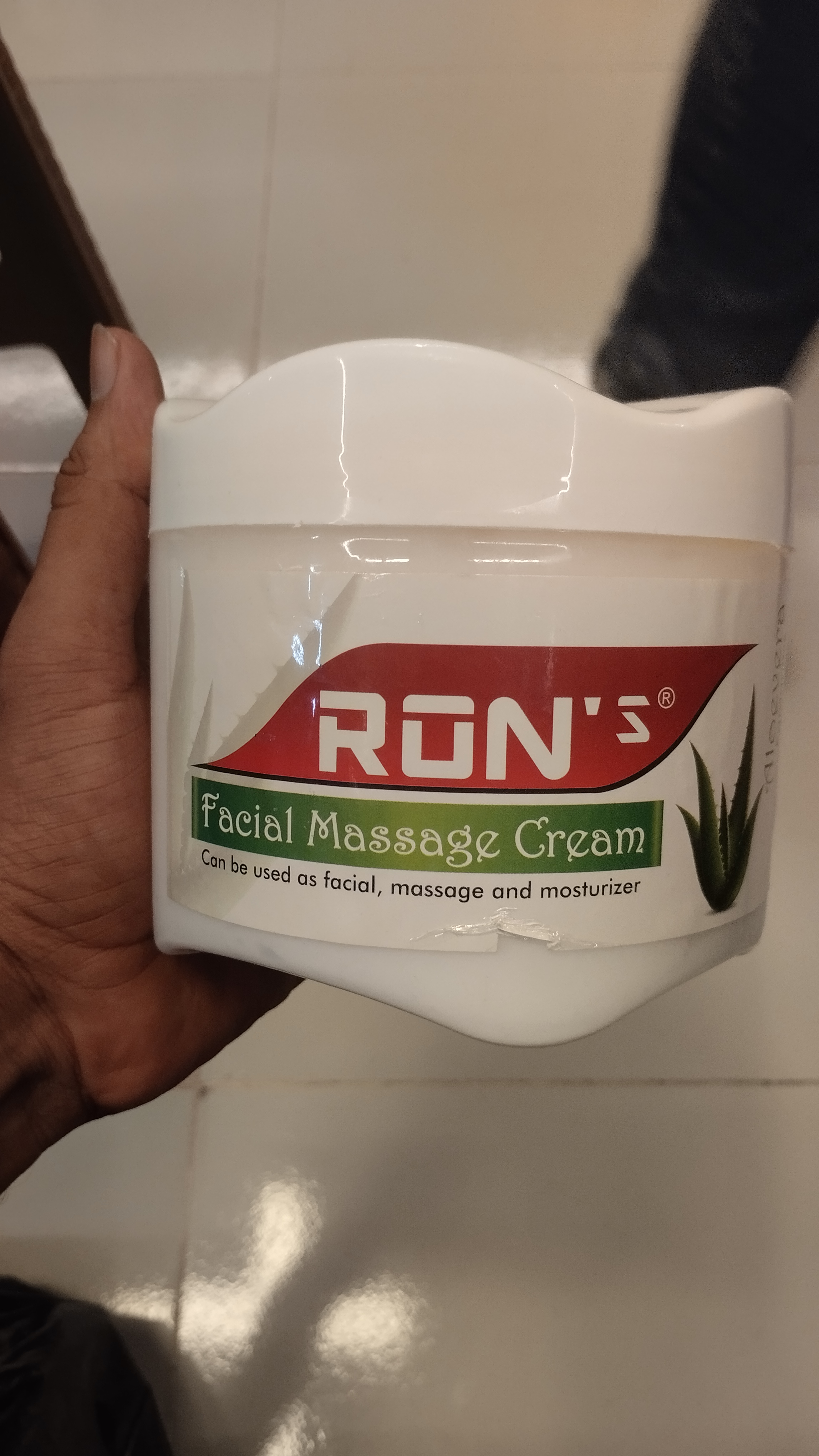 Ron's Facial Massage Cream