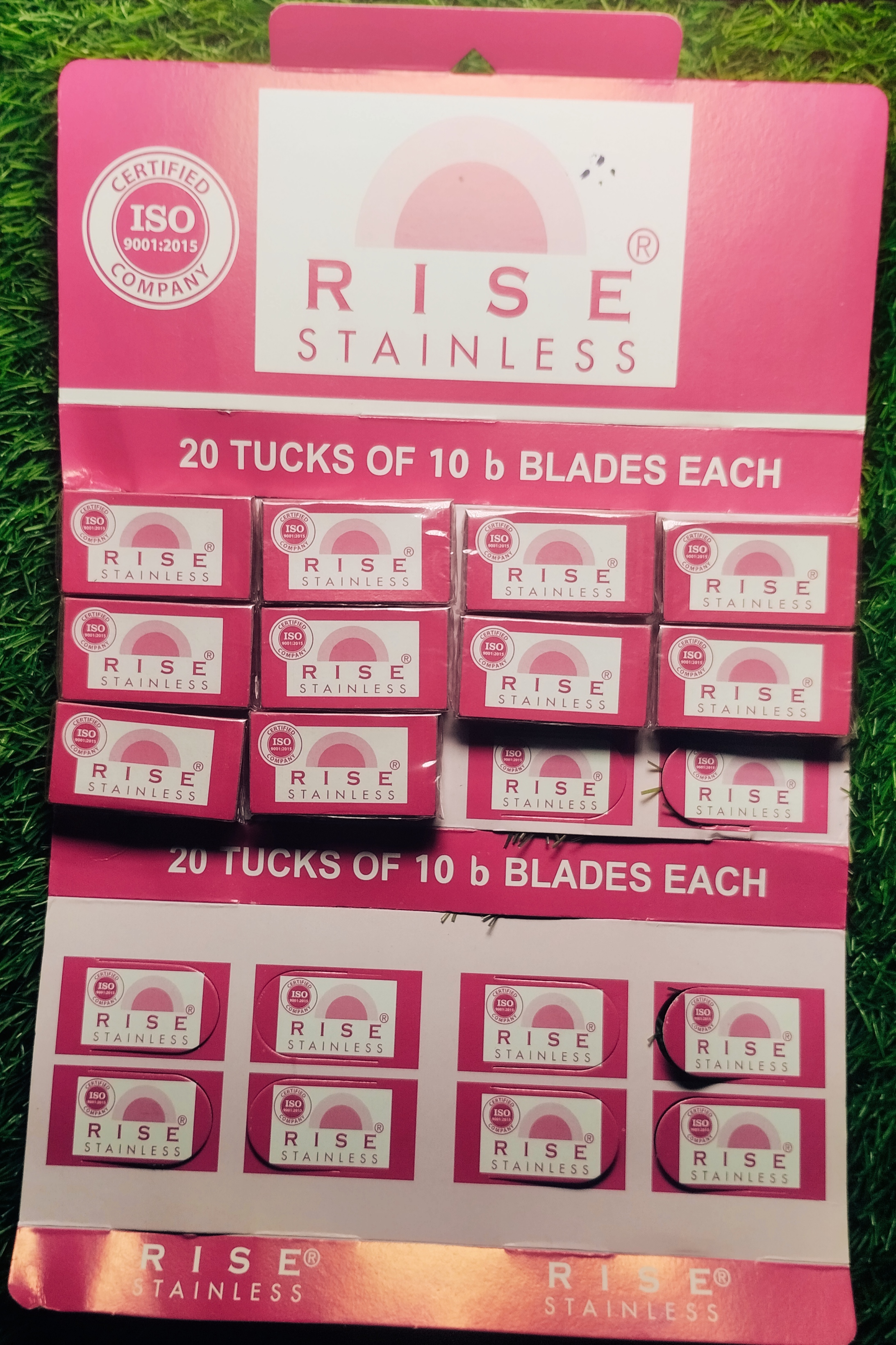 Rise Stainless Blades 200 pcs