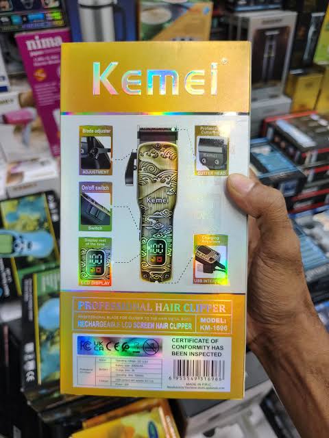 Kemei KM-1696 Professional AC-DC Trimmer for Men_img_1