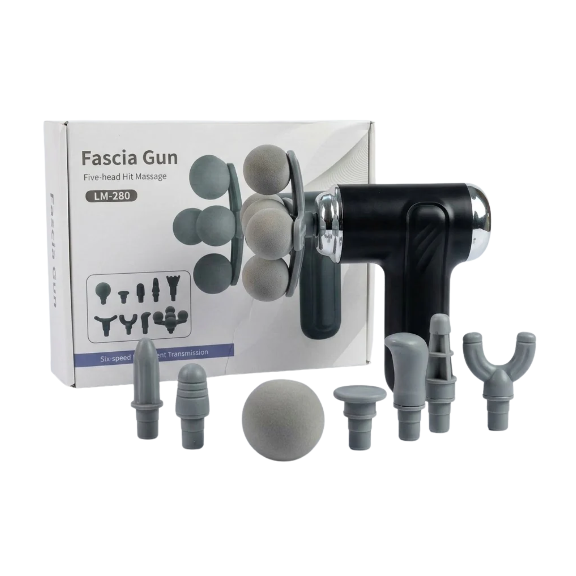 Fascia Gun LM-280 Five-Head Hit Massager_img_1