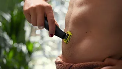 Philips QP6542/15 OneBlade Pro 360 Face And Body Rechargeable Trimmer & Shaver Grooming Kit_img_18