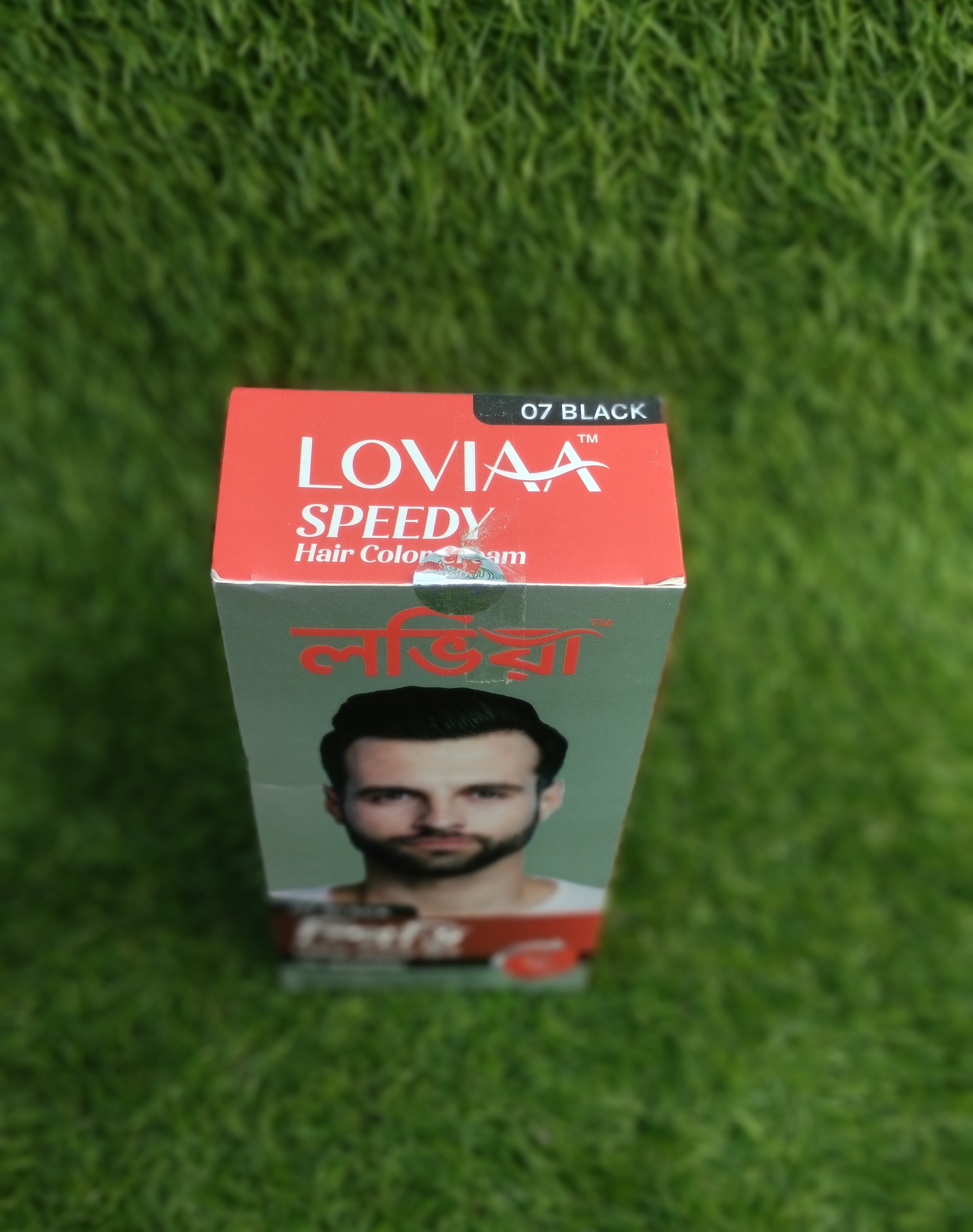 Loviaa Speedy Hair Color Crime Black  150gm_img_4