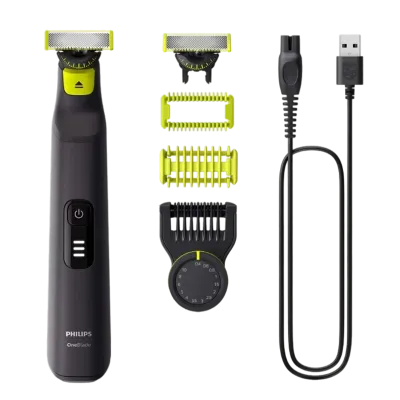 Philips QP6542/15 OneBlade Pro 360 Face And Body Rechargeable Trimmer & Shaver Grooming Kit_img_0