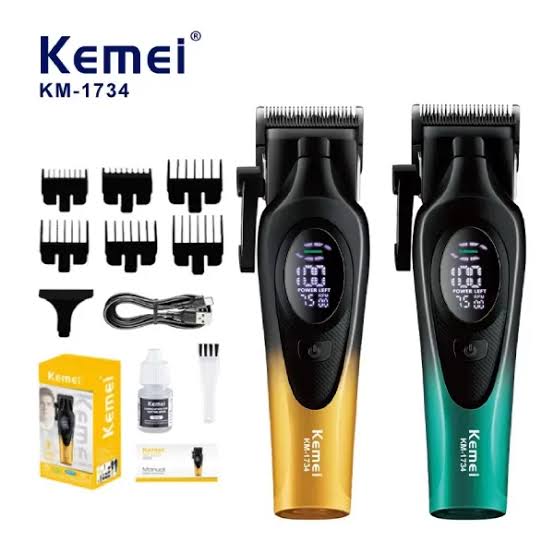Kemei KM-1734 Professional Hair Clipper & Trimmer