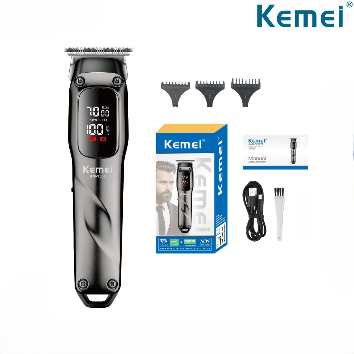 Kemei KM-1360 Professional Hair & Beard Trimmer_img_2