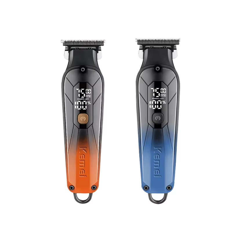 Kemei KM-1741 Rechargeable Zero Gup Beard & Hair Clipper Trimmer for Men_img_2
