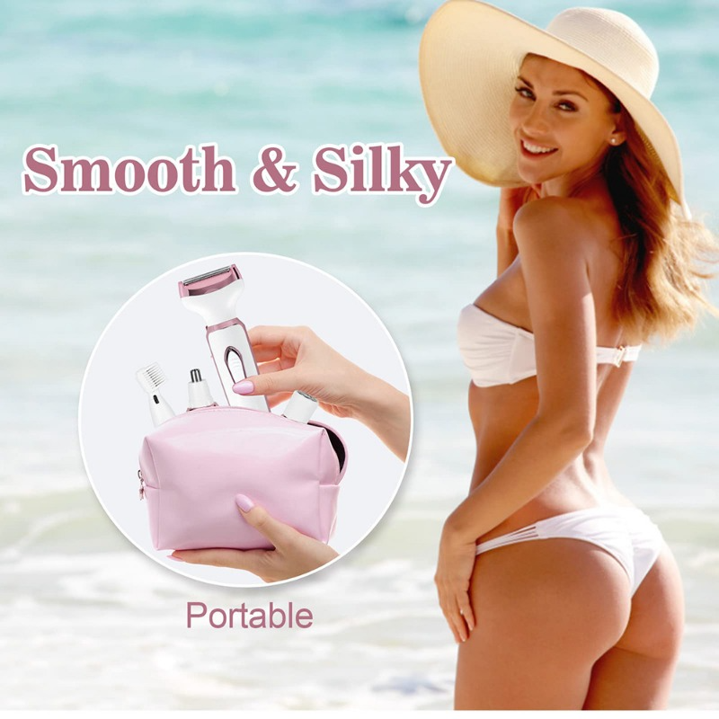SN-8866 Profession 4-in-1 Lady Shaver Rechargeable Beauty Grooming Kit_img_17