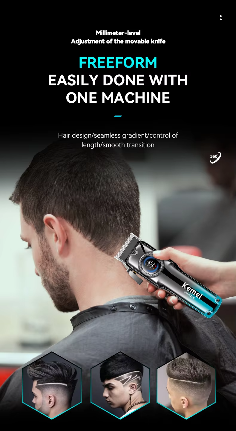 Kemei KM-2279 Professional Hair Clipper_img_14