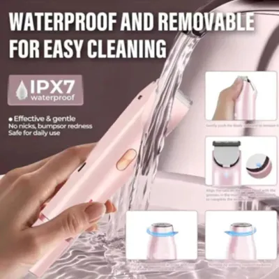 2 in 1 Dual-Head Shaver and Trimmer for Women (Waterproof IPX7)_img_13
