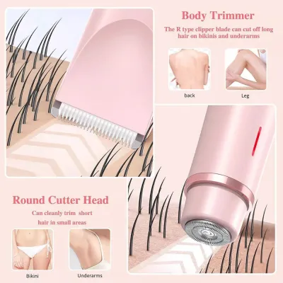 2 in 1 Dual-Head Shaver and Trimmer for Women (Waterproof IPX7)_img_11