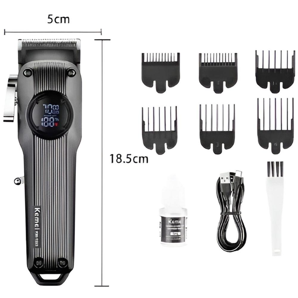 Kemei KM-1551 Professional Hair Clipper Beard Trimmer For Men_img_1