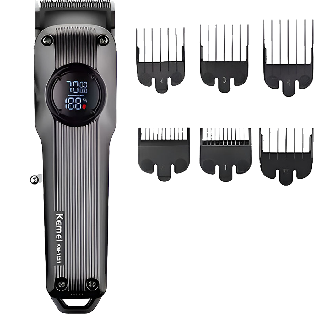 Kemei KM-1551 Professional Hair Clipper Beard Trimmer For Men_img_2