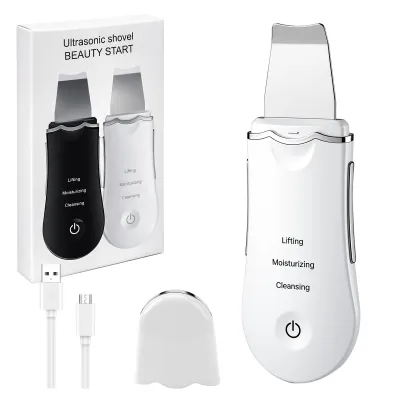 Ultrasonic Shovel BEAUTY START - Skin Scrubber, Face Spatula For Blackhead Removal And Cleansing Pores_img_0