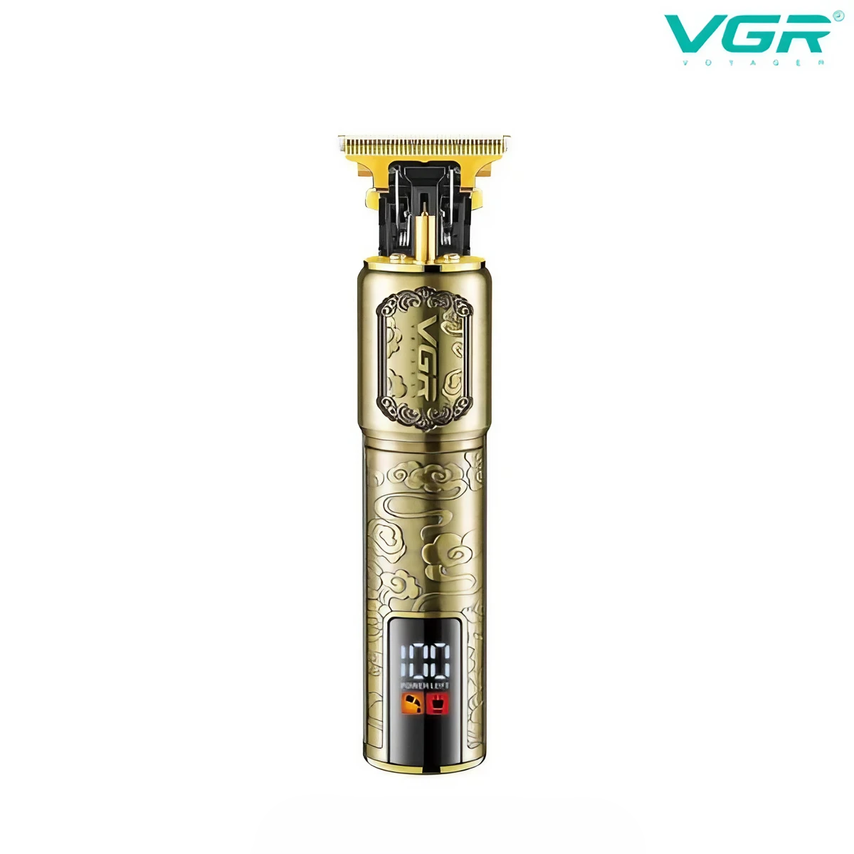 VGR V-073 Professional Hair Trimmer with LED Display_img_2