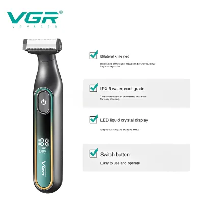 VGR V-360 Professional 2-in-1 Hybrid Trimmer and Shaver (IPX6 Waterproof)_img_6