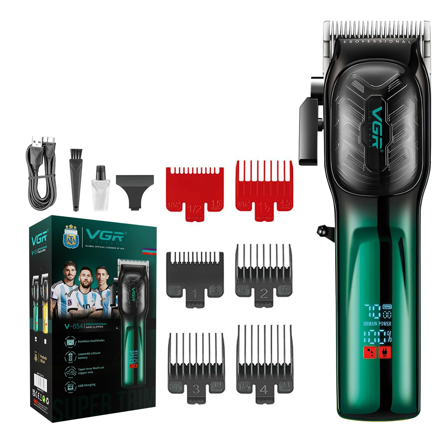 VGR V-654 Professional Hair Clipper for Men_img_0