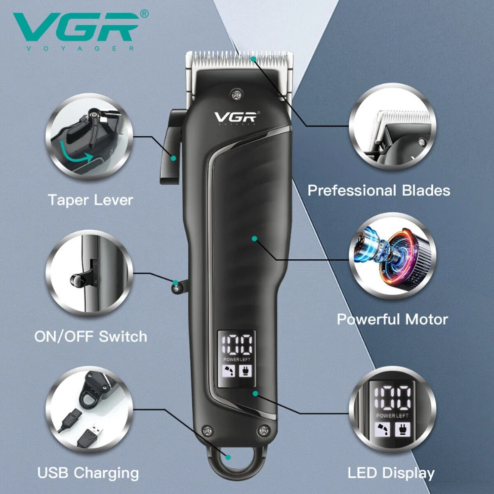 VGR V-683 Professional Hair & Beard Trimmer_img_5