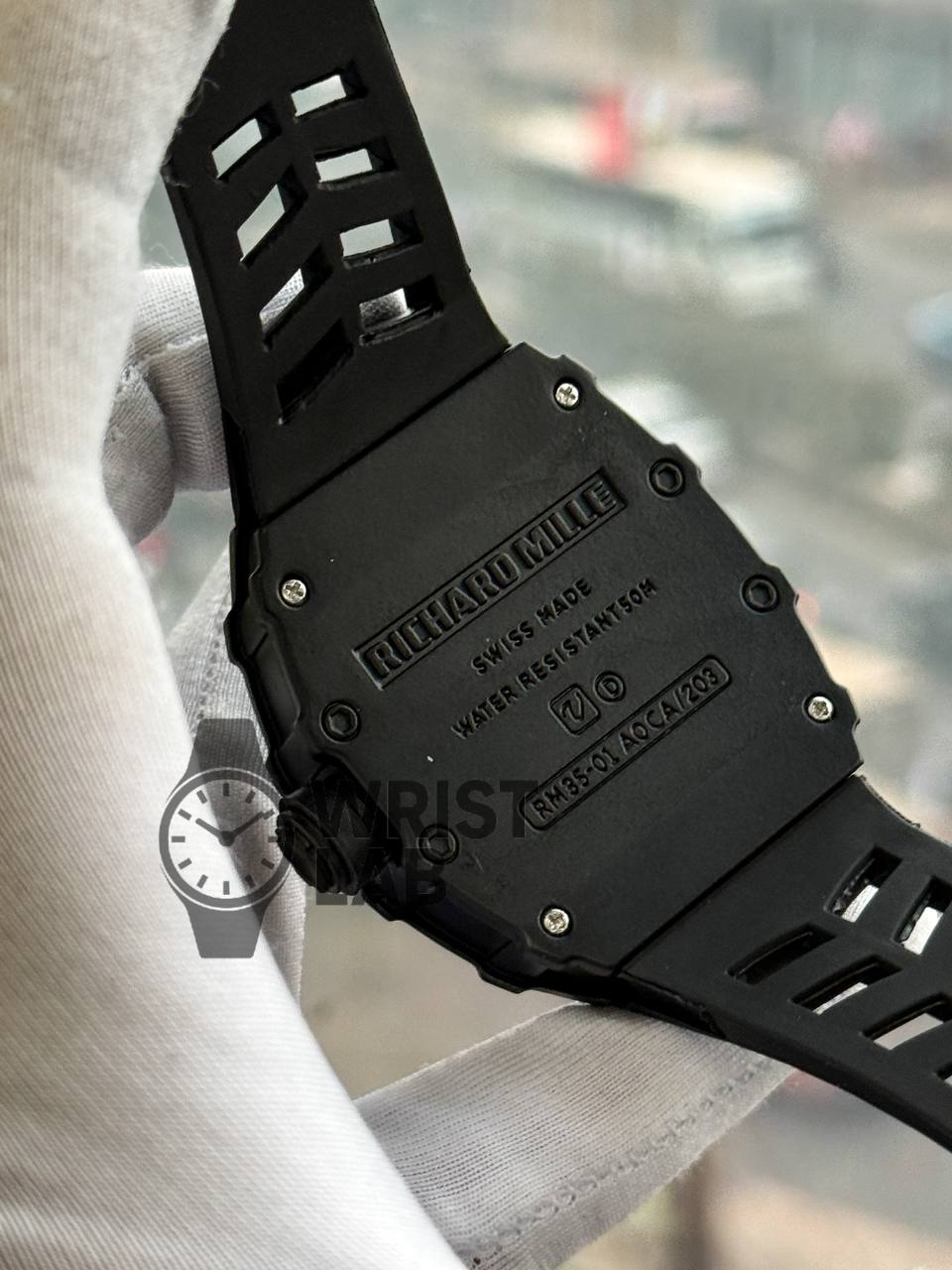 RICHARD MILLE BLACK CASE BLACK BELT_img_3