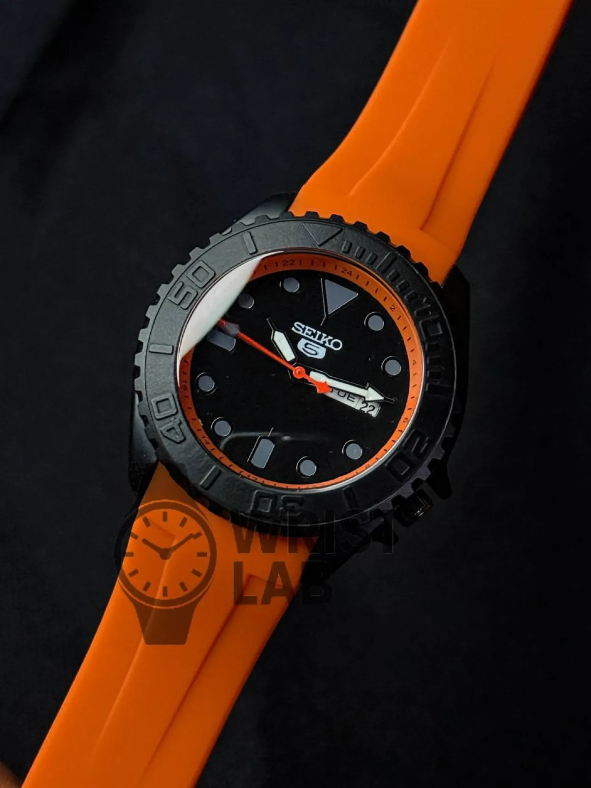 SEIKO ROTOR SPORT TANGERINE EDITION