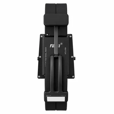 FUSILI RETRO DUAL DISPLAY TRAPEZOID DIGITAL-ANALOG WATCH GOLDEN CASE WHITE DIAL_img_3