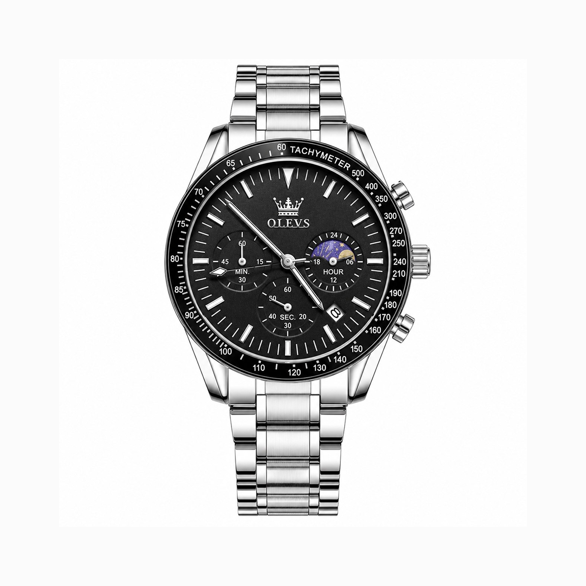 OLEVS MULTI-FUNCTION STYLE TWO TONE WHITE DIAL_img_0