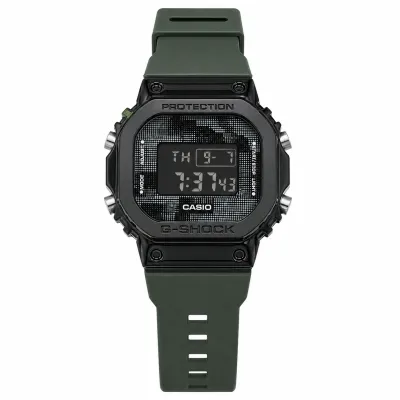 CASIO G-SHOCK GREEN SQUARE FACE METAL CASE WATCH_img_0