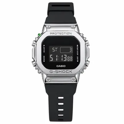 CASIO G-SHOCK SILVER SQUARE FACE METAL CASE WATCH_img_0