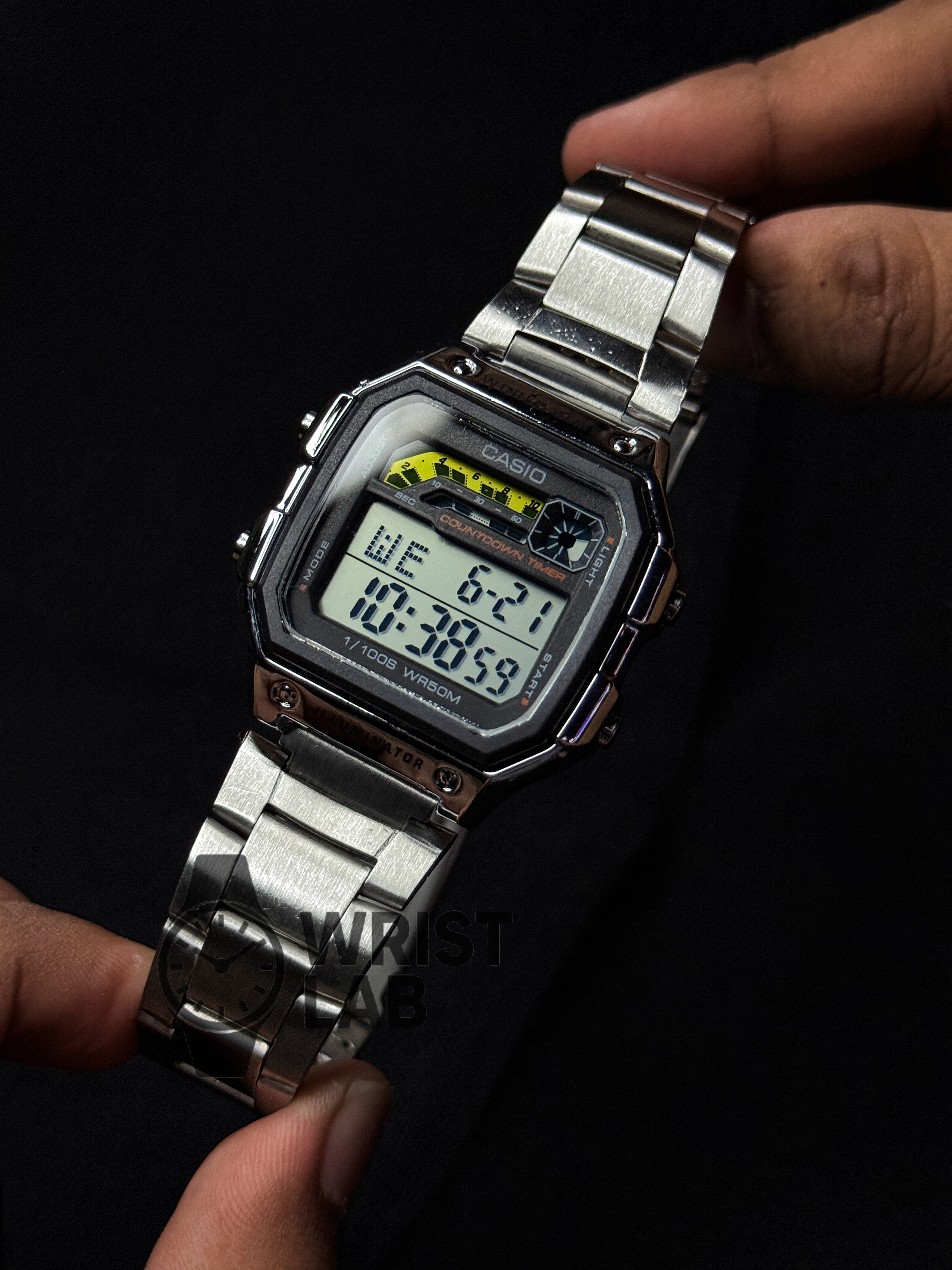 CASIO OCTAGON RETRO DIGITAL STEEL_img_1