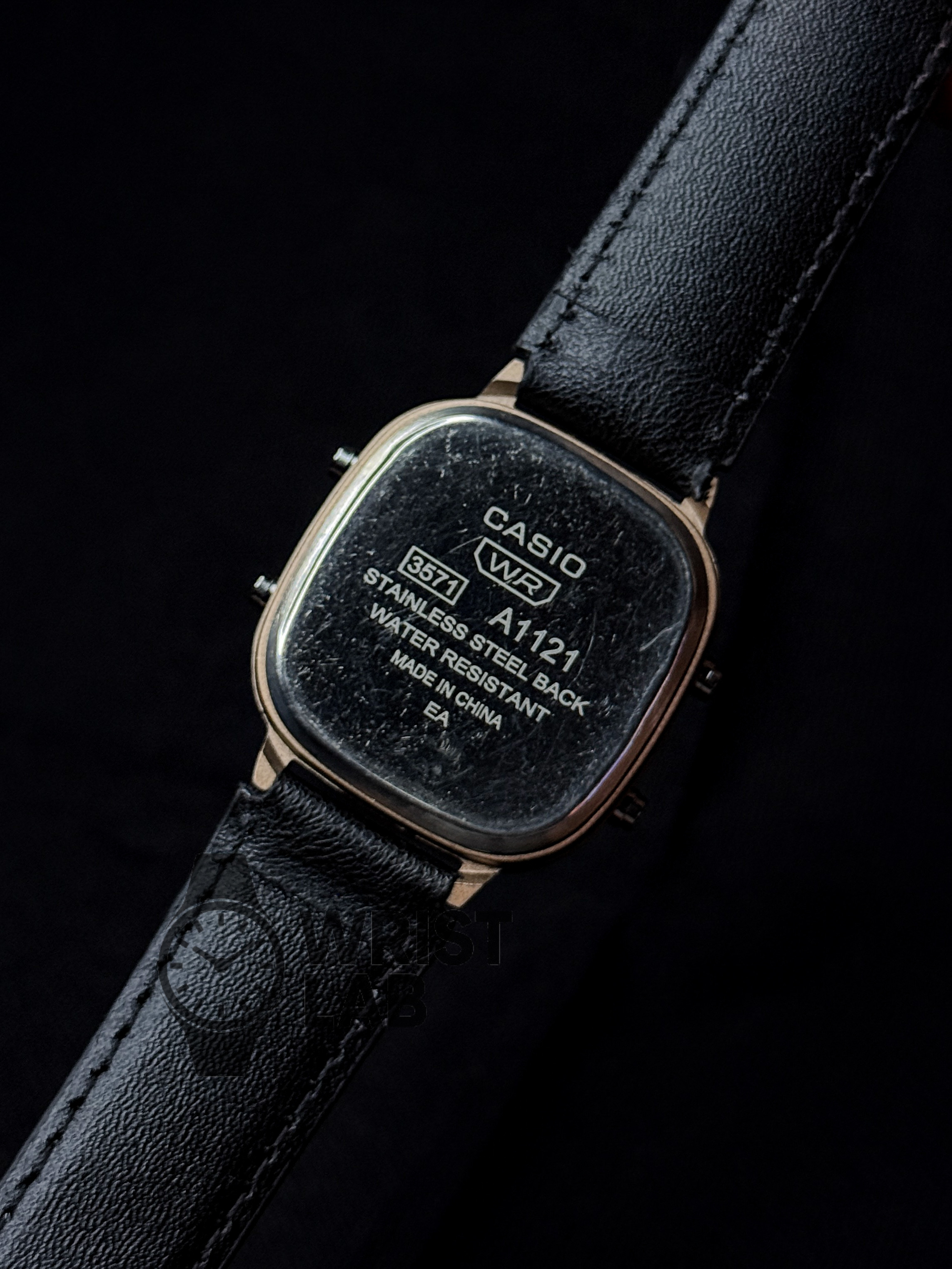 CASIO RETRO WORLD TIMER MAP DIGITAL BLACK BELT BRONZE CASE_img_4