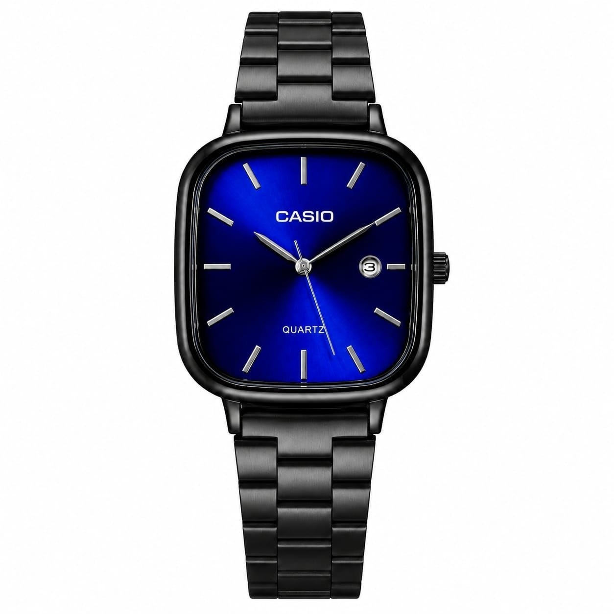 CASIO QUARTZ VINTAGE CHAIN BLACK BLUE_img_0