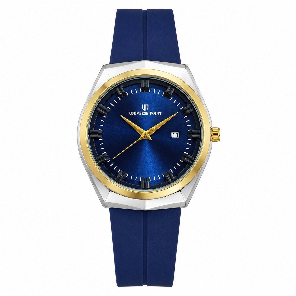 UNIVERSE POINT MAGNETIC BLUE-GOLD BEZEL BLACK INDICATOR_img_0