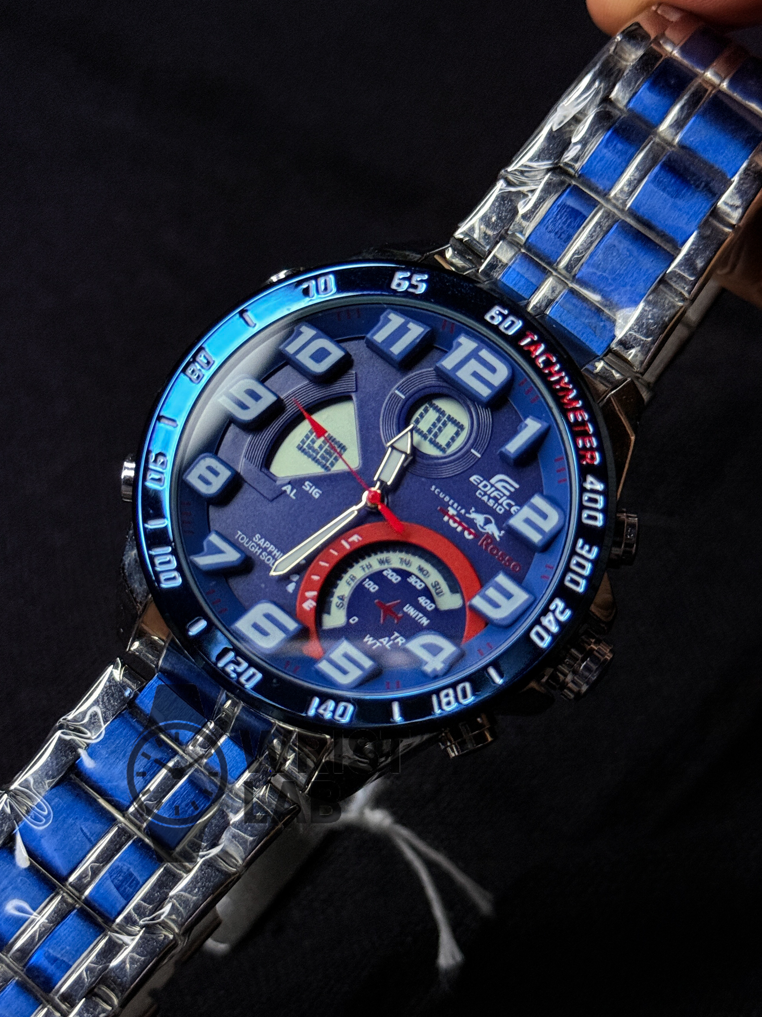 EDIFICE DUAL TIMER SPORT TOURER TWO TONE BLUE_img_2