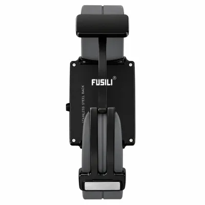 FUSILI RETRO DUAL DISPLAY TRAPEZOID DIGITAL-ANALOG WATCH GOLDEN CASE WHITE DIAL_img_3