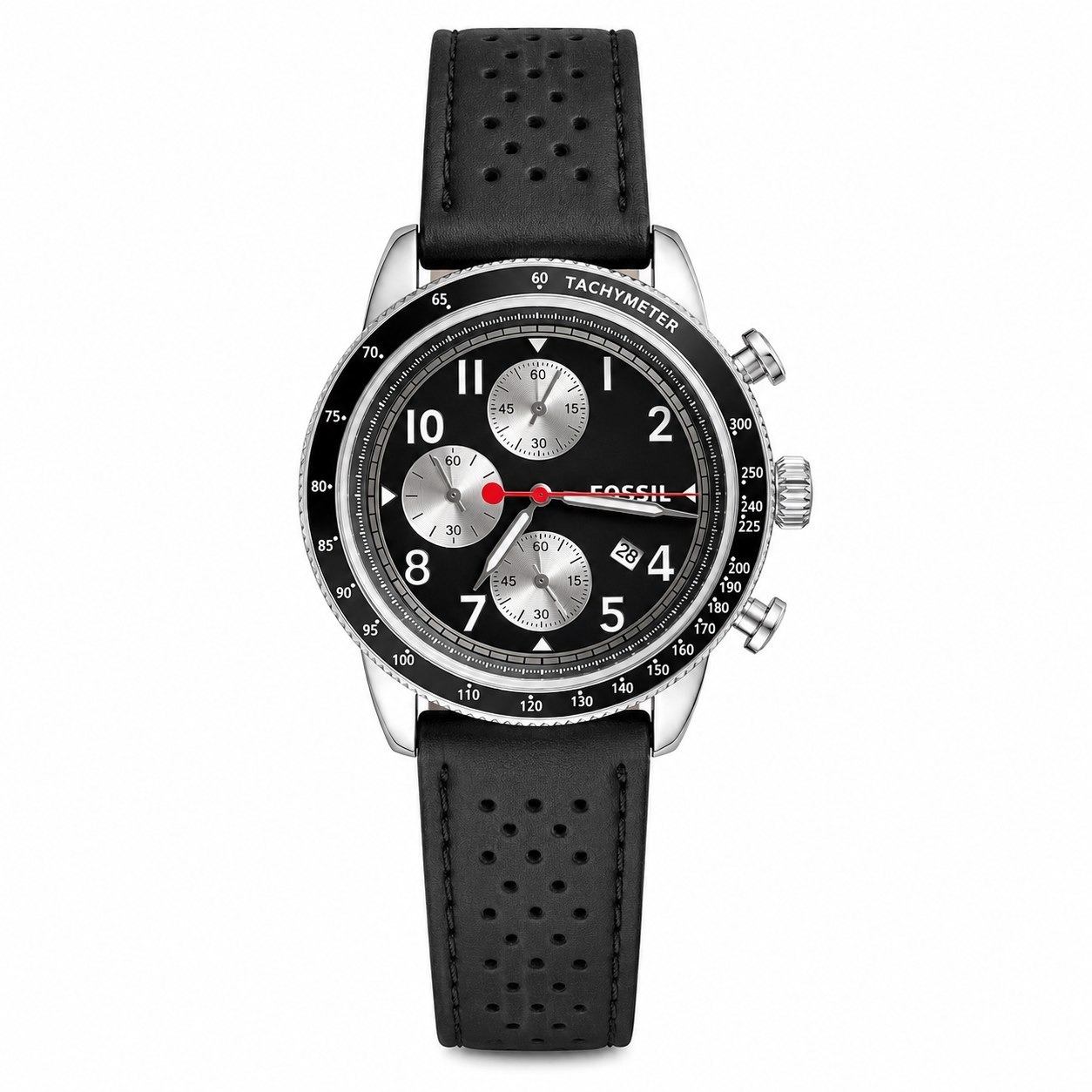FOSSIL RACING-STYLE ACTIVE CHRONOGRAPH BLACK STRAP_img_0