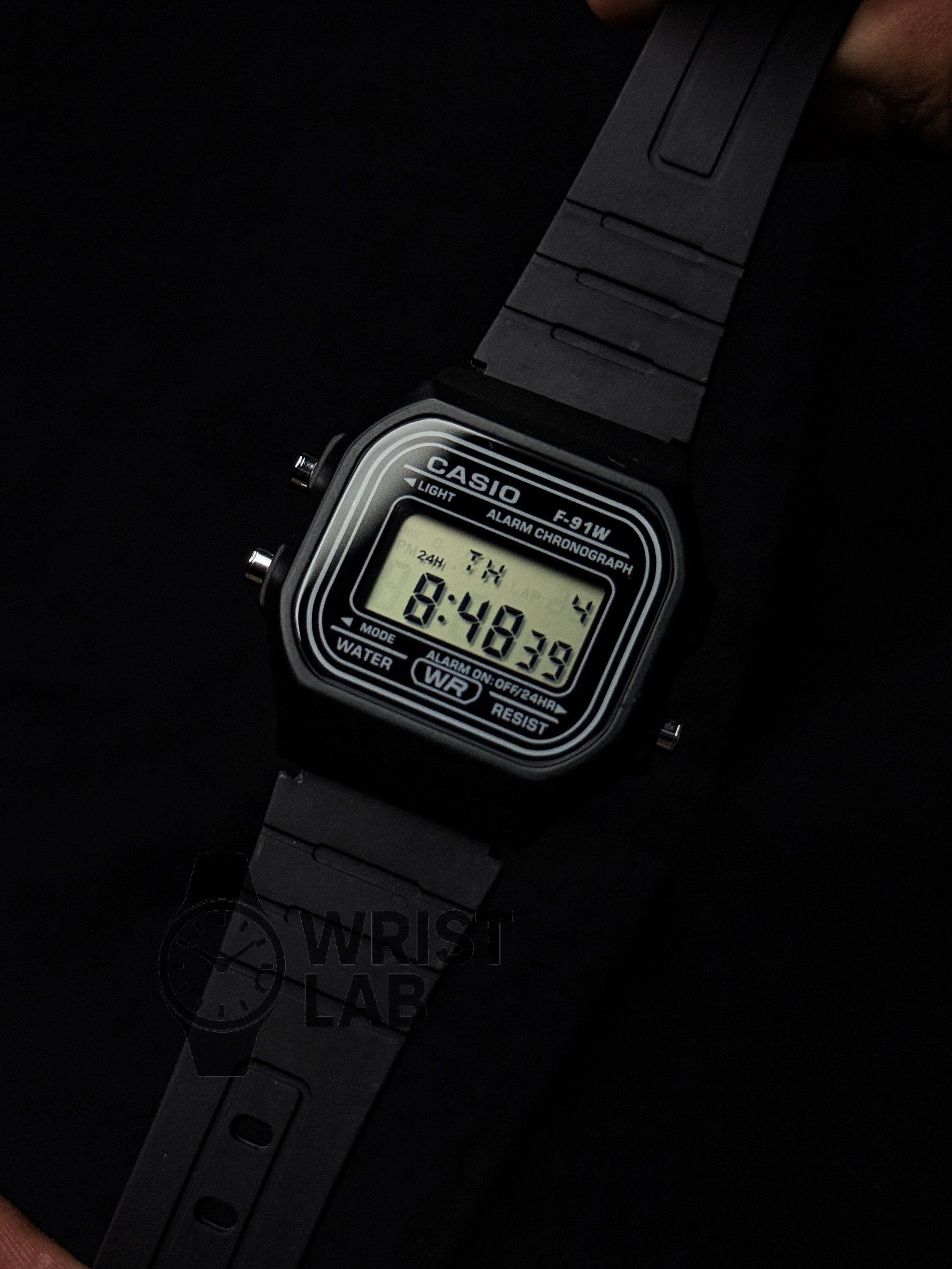CASIO RETRO DIGITAL CLASSIC BLACK RESIN BELT_img_1