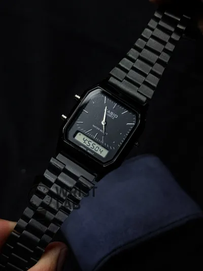 CASIO NOIR LEGACY ANALOG X DIGITAL WATCH FULL BLACK_img_2